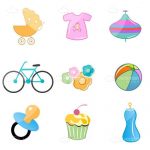 Infant Elements Icon Set